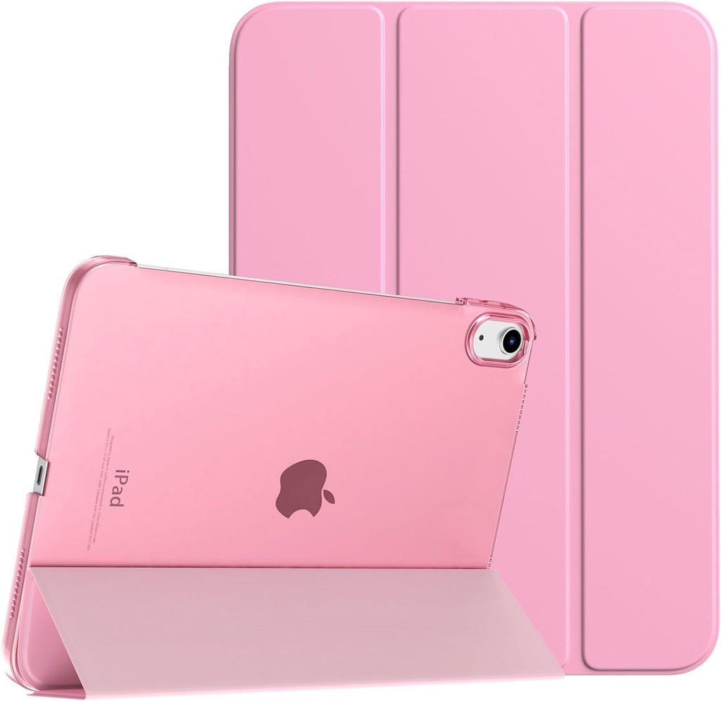 SU for A16 2025 11th / 10th Generation (2025/2022,11 inch/10.9 Inch), Slim Stand Hard PC Translucent Back Shell Smart Cover Case, Support Touch ID, Auto Wake/Sleep