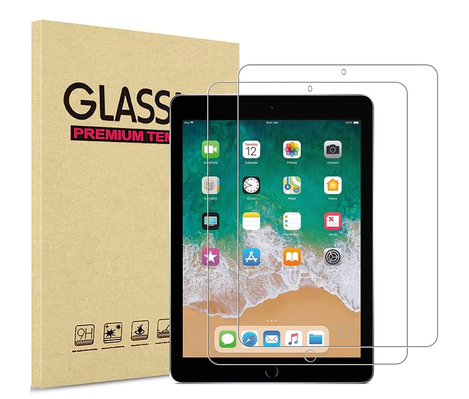 selling united Premium Tempered Glass For iPad Pro 12.9" 2017/2015 -Screen Protector for iPad Pro 12.9 inch, 2 Pack