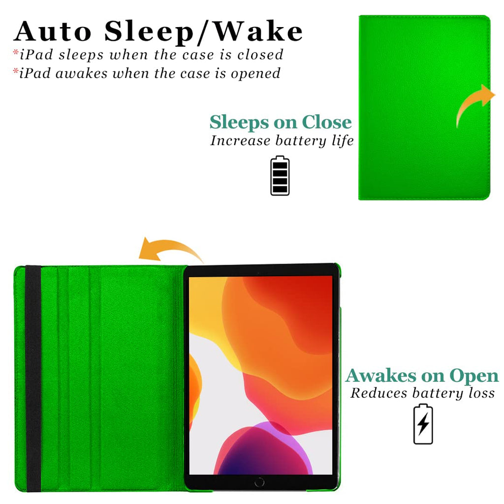 DV 360 Degree PU Leather Rotating Stand Swivel Case for iPad Mini 5 (A2126 / A2124 / A2133 / A2125), iPad Mini 4 (A1538 / A1550), Folio Cover, Hardback and Shockproof