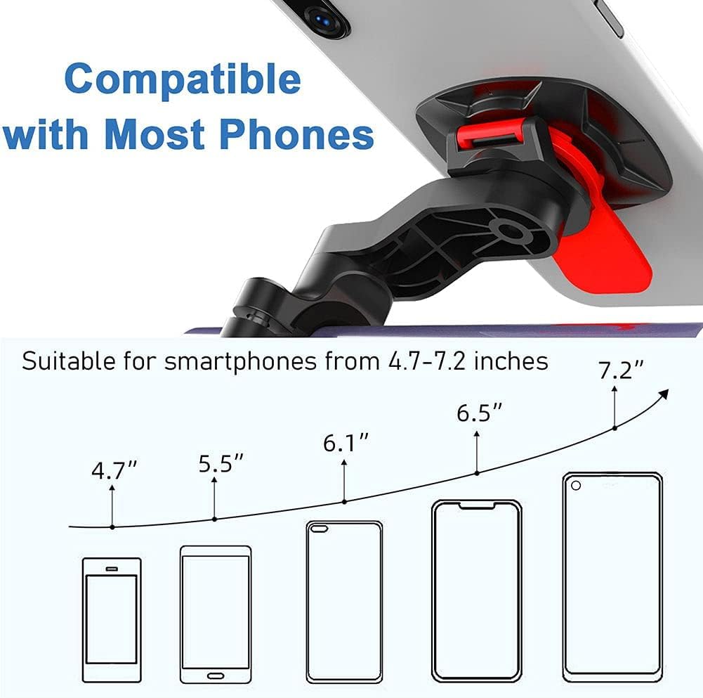 selling united Universal Bike Phone Mount, 360° Rotatable Handlebar Holder for 4.7-7.4" Smartphones, Waterproof,