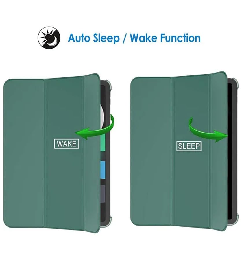 Smart Protective Case Cover for iPad Air 11 inch M2 2024 Air 6th /10.9 Air 5th 2022/Air 4th 2020 PU Leather Smart Stand Case