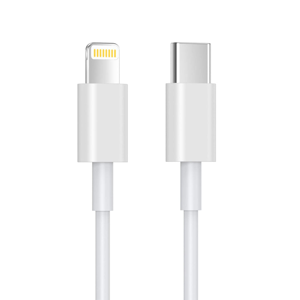 DIGITAL VANGUARD DISCOVERING POSSIBILITIES 1M USB-C to Lightning Cable for iPhone 14/13/12/11/XS/Max/XR/X/8/8Plus/iPad - Fast Charging & Sync
