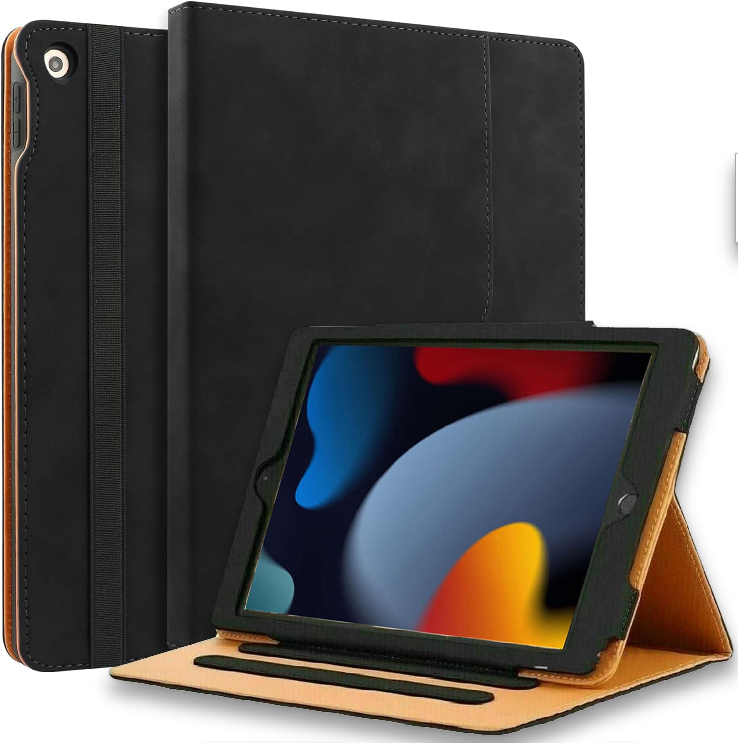 For Apple iPad 10.2 inch 9th/ 8th/ 7th Generation, Smart Magnetic Stand Case, Leather Cover with Magnetic Closure, Anti-Scratch and Lightweight Case (2021/2020/2019)