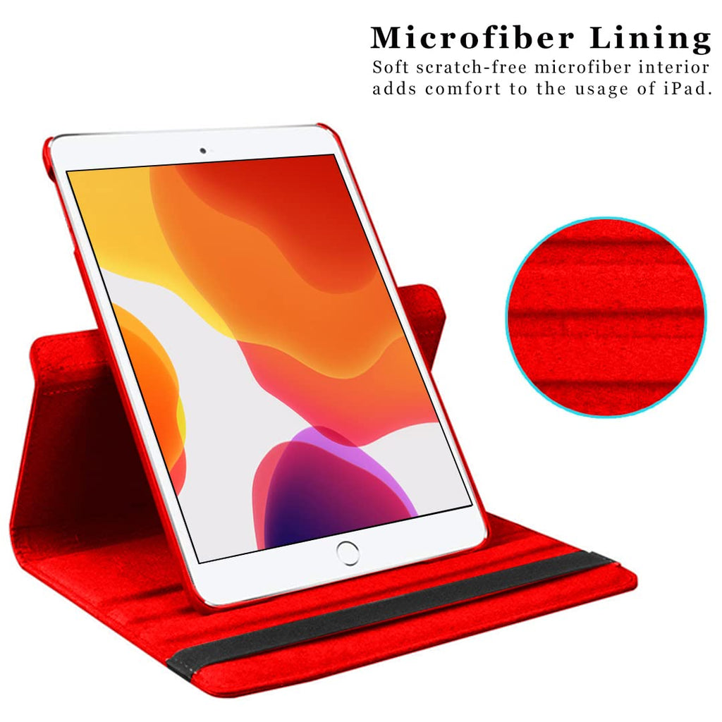 DV 360 Degree PU Leather Rotating Stand Swivel Case for iPad Mini 5 (A2126 / A2124 / A2133 / A2125), iPad Mini 4 (A1538 / A1550), Folio Cover, Hardback and Shockproof