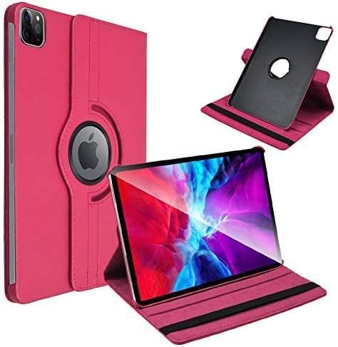 For iPad Pro 12.9 Case 4th 5th 6th Generation (2021/2020/2022 Model) 360 Leather Wallet Rotating Durable Protective Cover