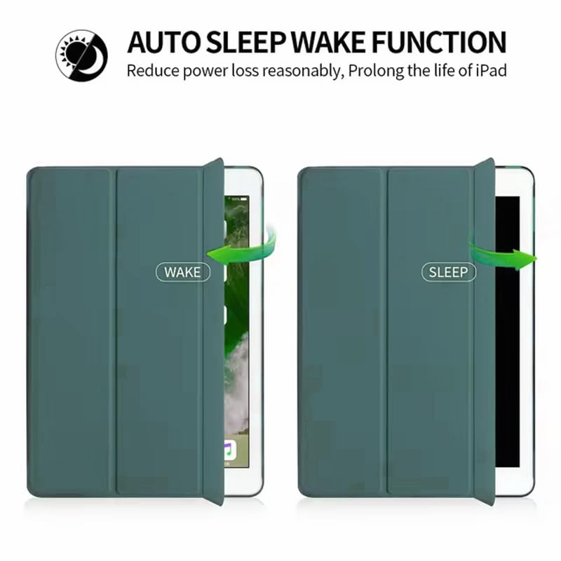 [SU] iPad 6th 5th Generation Case iPad 9.7 Inch Case 2018 2017 iPad Air Case iPad Air 2 Case Smart Folio Stand Protective With Back Cover Auto Wake Sleep
