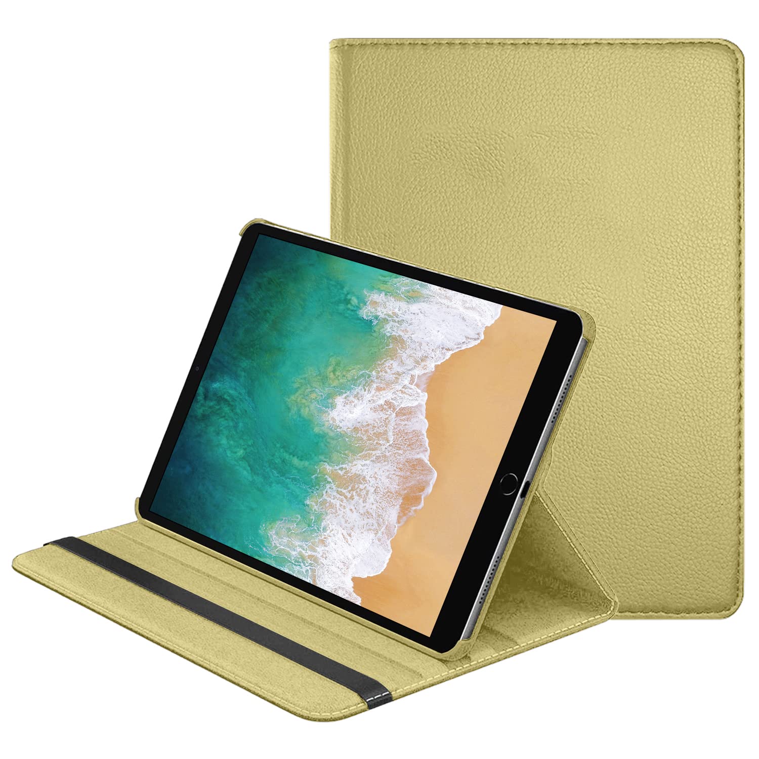 DV Case for iPad Mini 2 (A1489, A1490, A1491), iPad Mini 3 (A1599, A1600), 360 Degree Rotating Smart Stand Case, PU Leather, Slim and Lightweight Cover