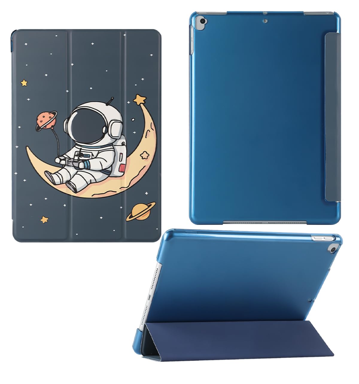 iPad 10.2 Case - Slim Hard Back Smart Cover for iPad 9th/8th/7th Generation