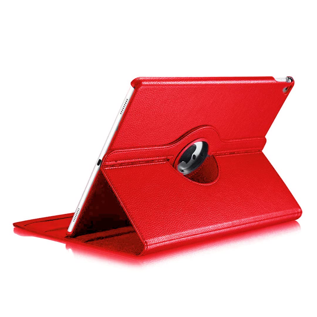 DV Rotating Case Fits iPad Pro 12.9 inch 1st Generation (A1652, A1584) and 2nd Gen (A1671, A1670, A1821), 360 Degree Rotating Smart Stand Folio Cover (2015-2017)