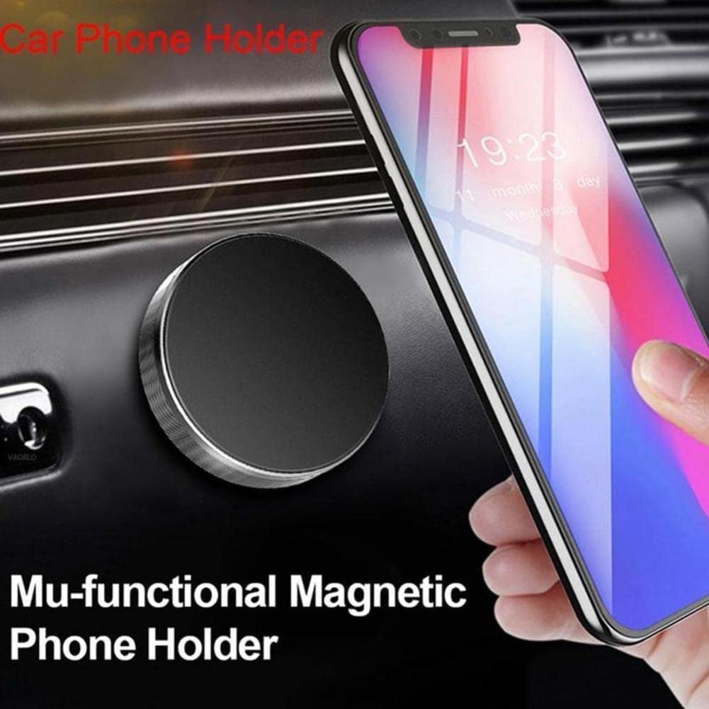 DIGITAL VANGUARD DISCOVERING POSSIBILITIES Magnetic Car Phone Holder Universal Magnet Mount Mobile Cell Phone Stand