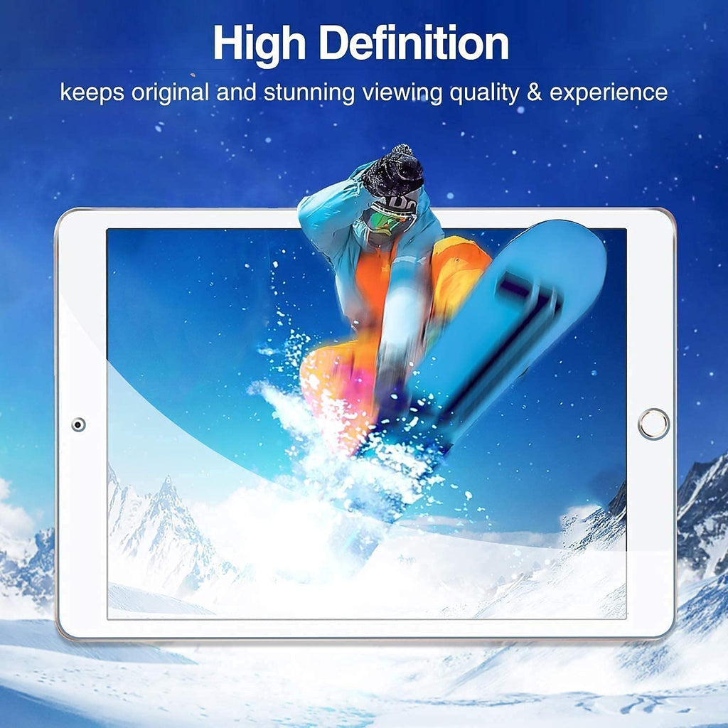 DIGITAL VANGUARD DISCOVERING POSSIBILITIES DV Screen Protector for iPad mini 5/4 (2019/2015 Model, 5th/4th Generation), Tempered Glass Film [2-Pack]