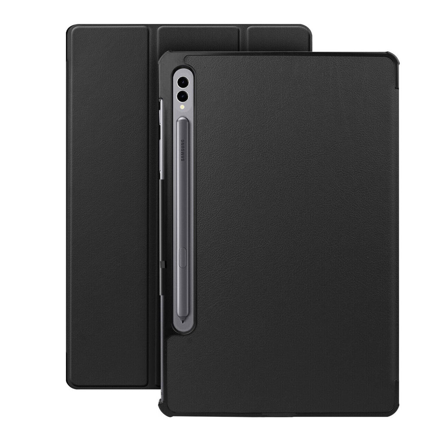 Case for Samsung Galaxy Tab S10 FE 2025/ S9 FE 10.9 Inch/ S9 11 Inch 2023, Multi-Angle Viewing Protective Cover with Pocket, Auto Sleep/Wake