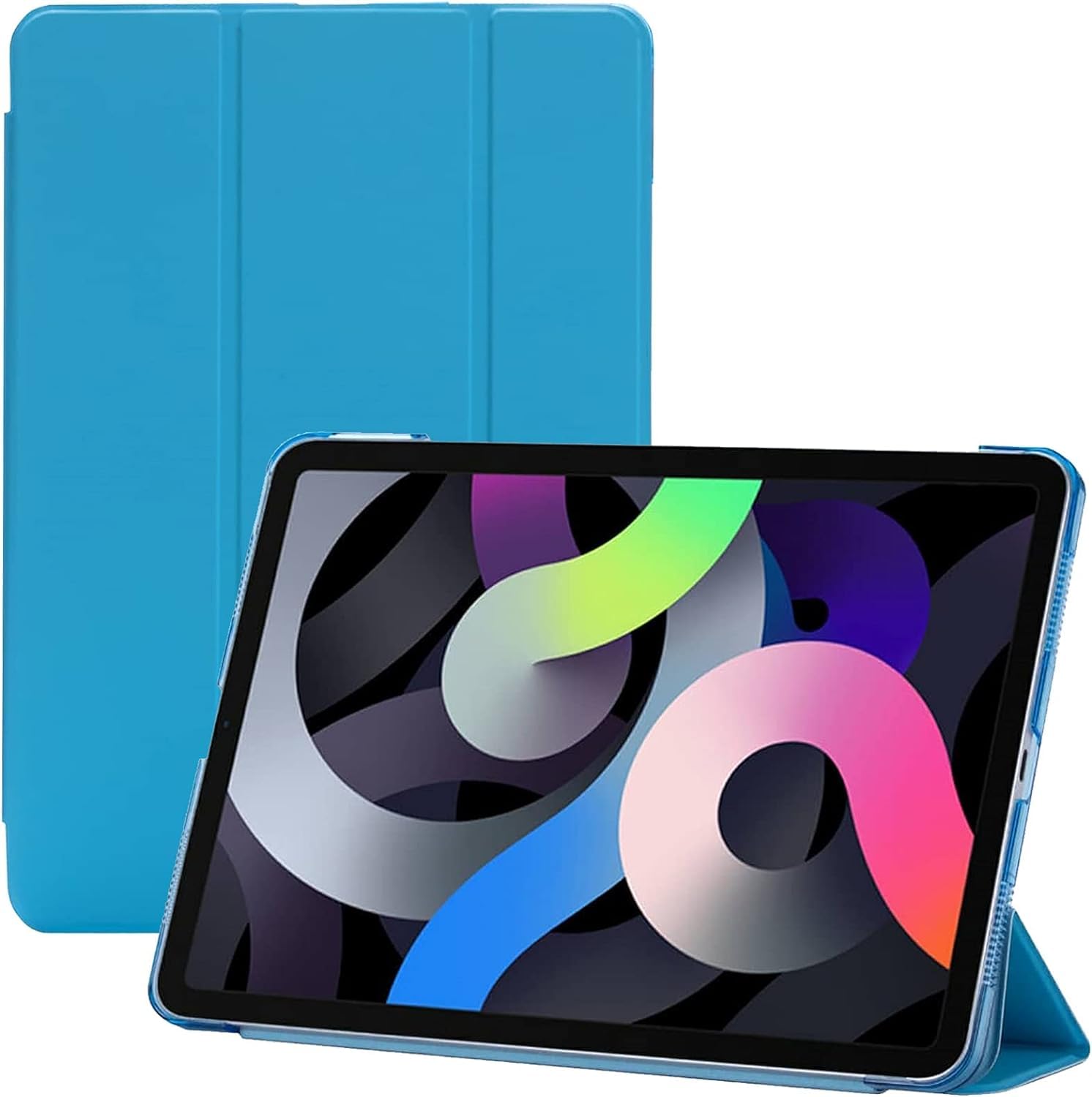 iPad 10.2 Case - Slim Hard Back Smart Cover for iPad 9th/8th/7th Generation