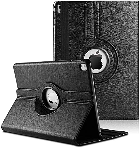 For iPad 10.2 Case 9th/8th/7th Generation (2021/2020/2019) 360 Leather Wallet Rotating Durable Protective Cover with Auto Wake/Sleep