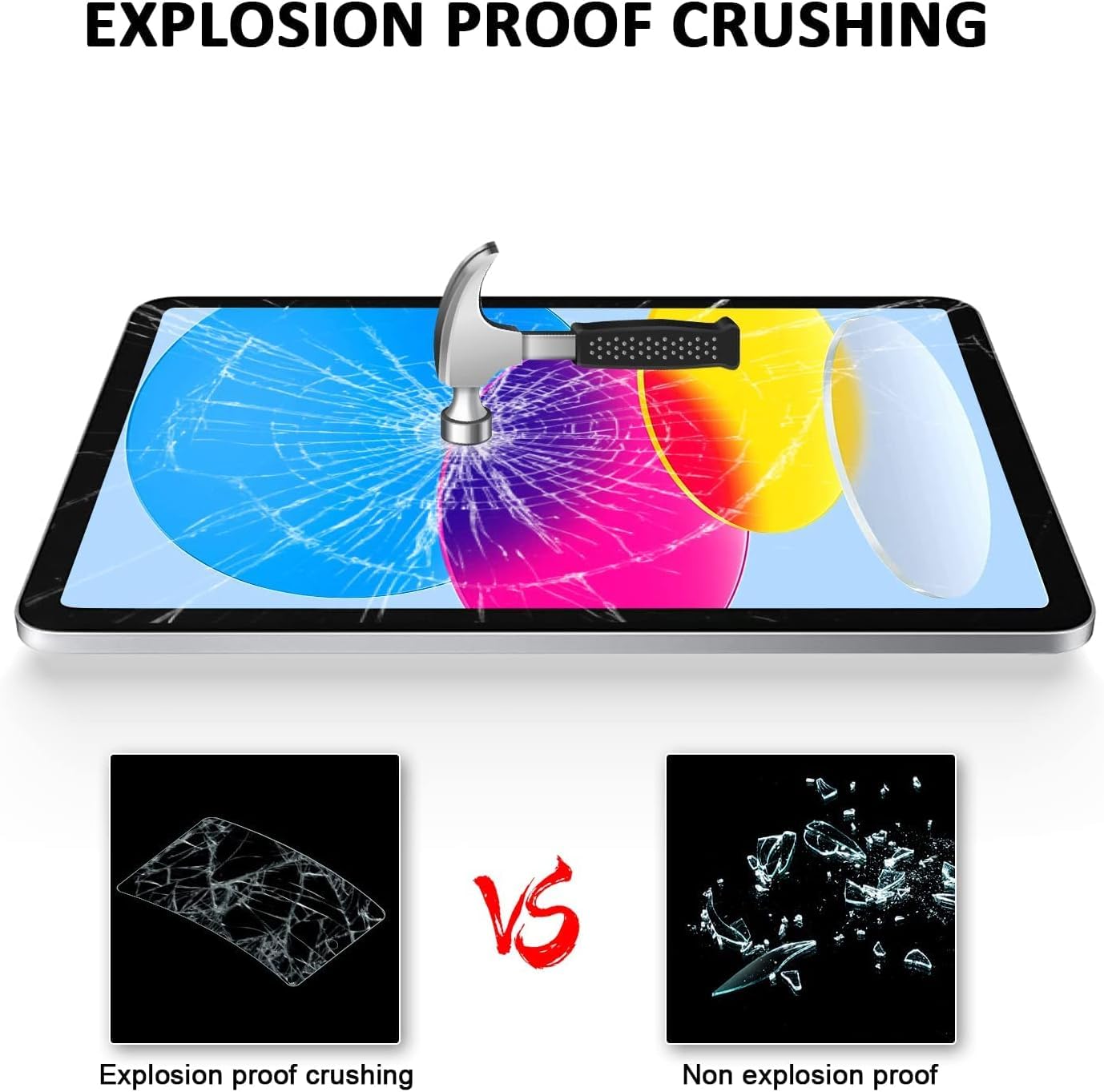 Selling United 2-Pack Screen Protector for iPad A16 2025 11th / 10th Generation (2025/2022,11 inch/10.9 Inch) Tempered Glass Screen Film Guard