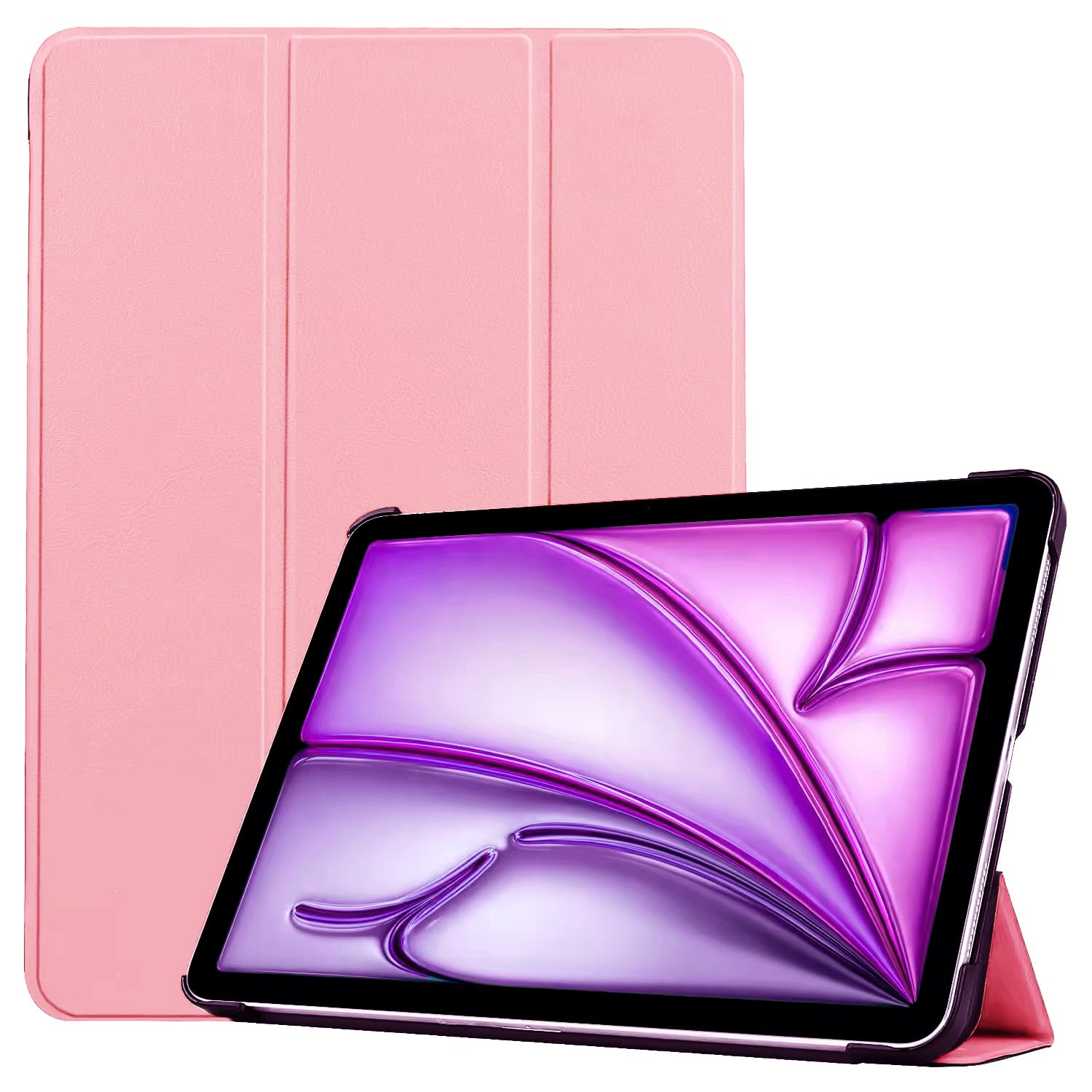 Smart Case for iPad Air 11 Inch (M2) 2024, Magnetic Cover, Slim Trifold Stand Case for iPad Air 11/10.9 inch 2022/2020