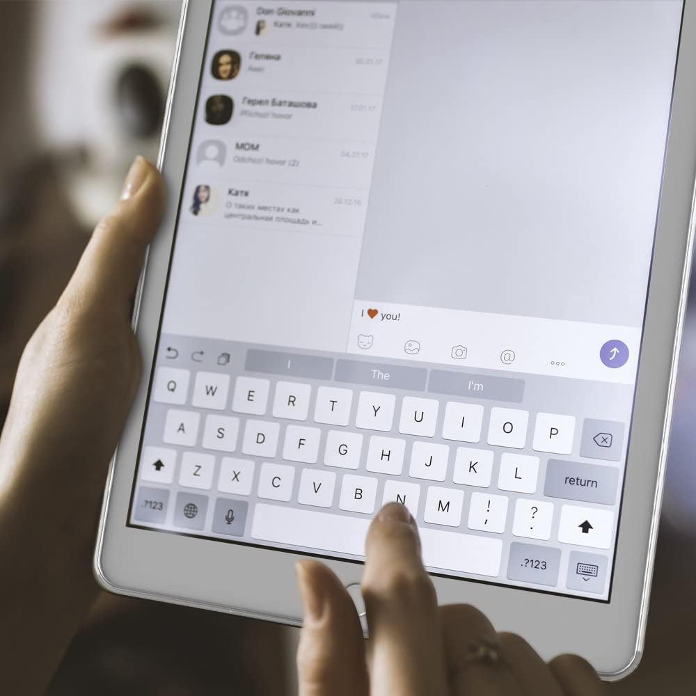 Clear Silicone Case for 2015/2017 iPad Pro 12.9 inches, Transparent, Flexible, Soft TPU Cover