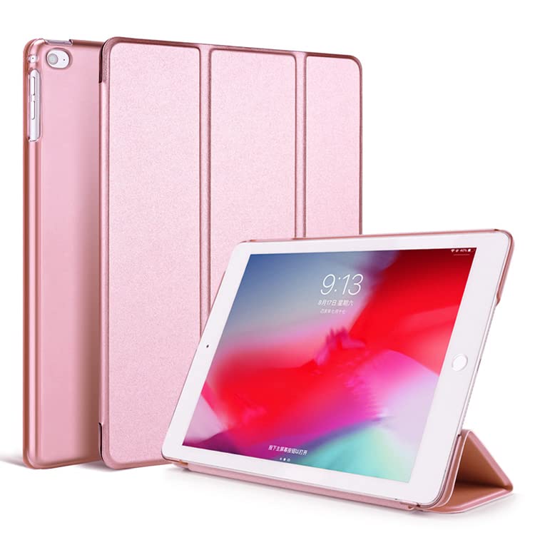 DV iPad 9.7 Inch 2017/2018 Smart Case Cover, Ultra Slim Lightweight Stand Case Shell with Translucent Back for Apple iPad 9.7 (Air, Air 2 2017, 2018) Auto Sleep&Wake