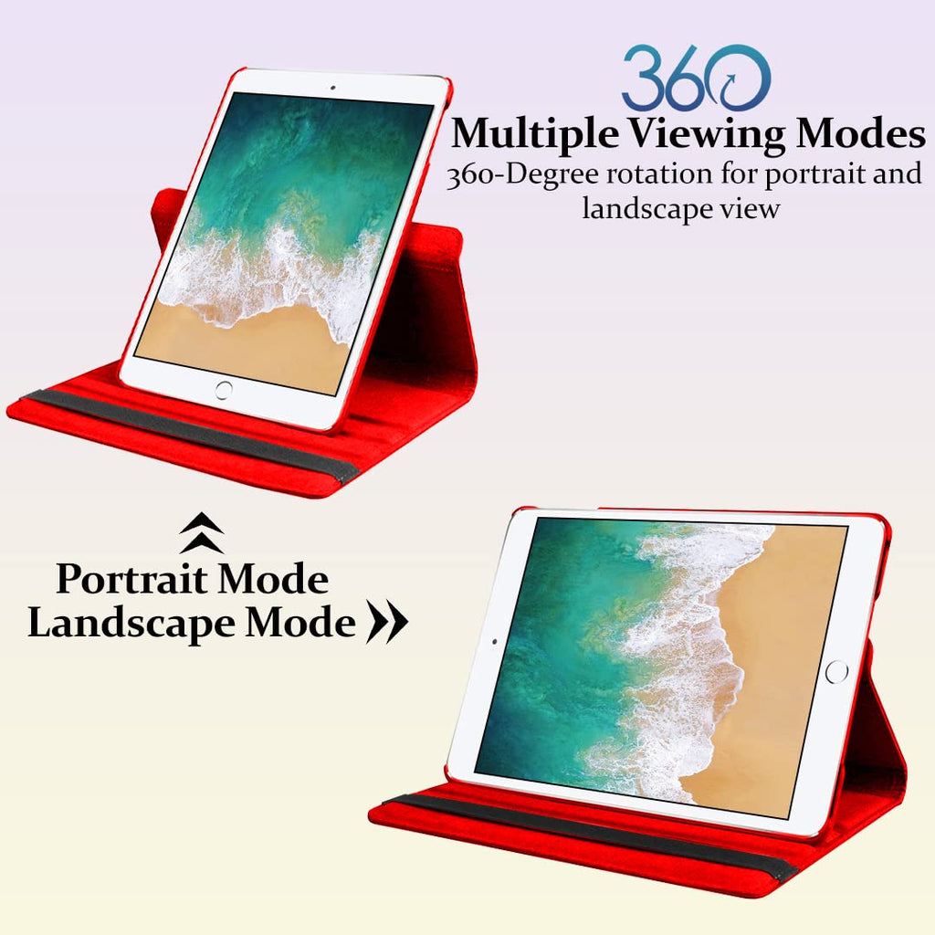 DV Case for iPad Mini 2 (A1489, A1490, A1491), iPad Mini 3 (A1599, A1600), 360 Degree Rotating Smart Stand Case, PU Leather, Slim and Lightweight Cover