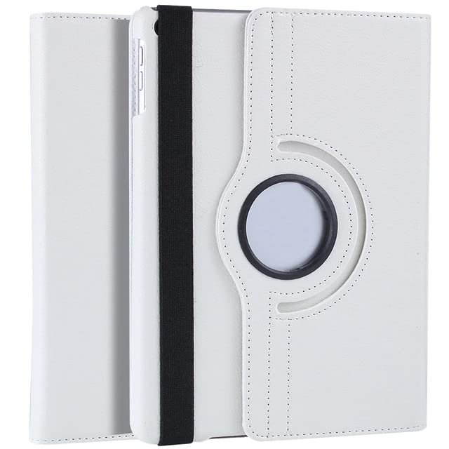 (DV) iPad 9.7inch 360° Rotating Case Cover For Apple iPad 9.7" Air1/ Air 2 & 5th Gen 2017-6th Gen 2018 Smart PU Leather Cover Auto Wake/Sleep