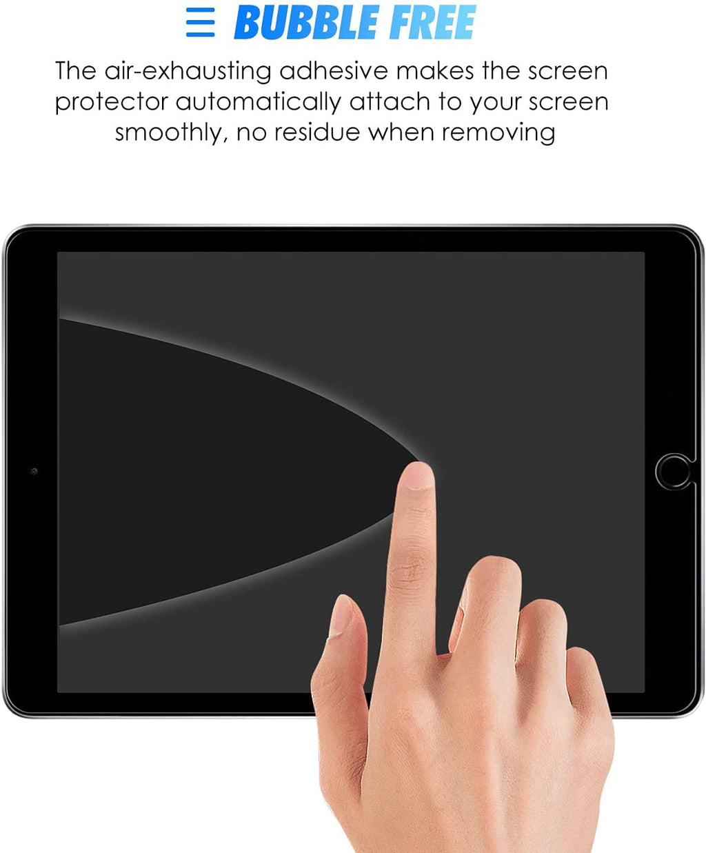 For Apple iPad 10.2 2021-20-19 7th 8th 9th Generation Tempered Glass HD Display 9H Screen Protector Polished Edges Anti Shatter Glass For iPad 10.2 New