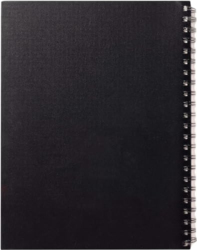 SU Hardback Sketchbook - A5 Spiral-Bound with 80 Pages - Acid-Free Textured Sheets for Drawing and Sketching - Art Supplies for Adults & Kids - for Use with Pencils, Pastels, & Markers