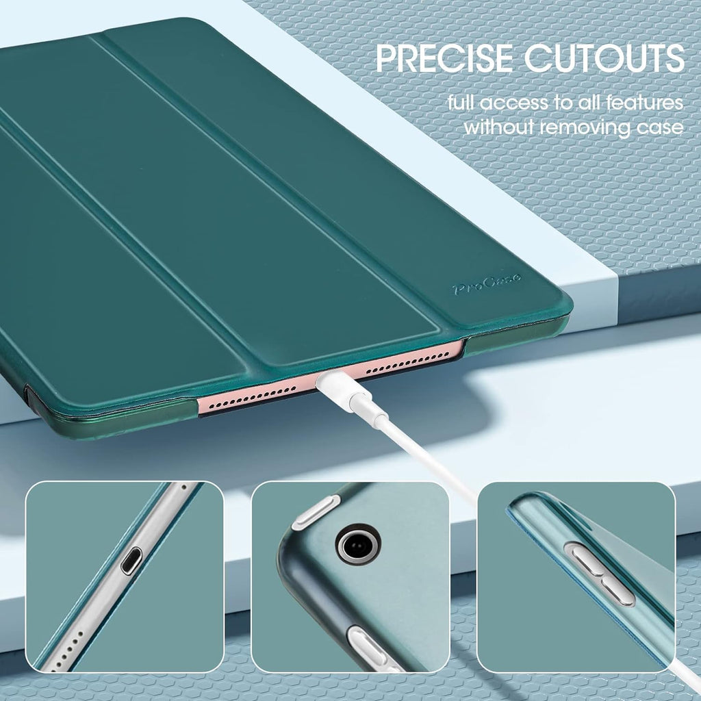 iPad 10.2 Case - Slim Hard Back Smart Cover for iPad 9th/8th/7th Generation