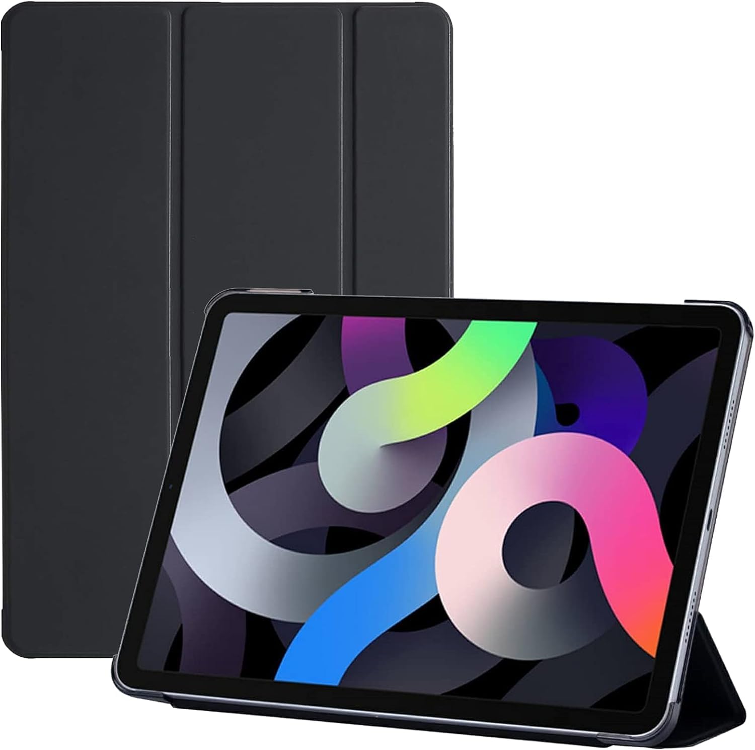 iPad 10.2 Case - Slim Hard Back Smart Cover for iPad 9th/8th/7th Generation