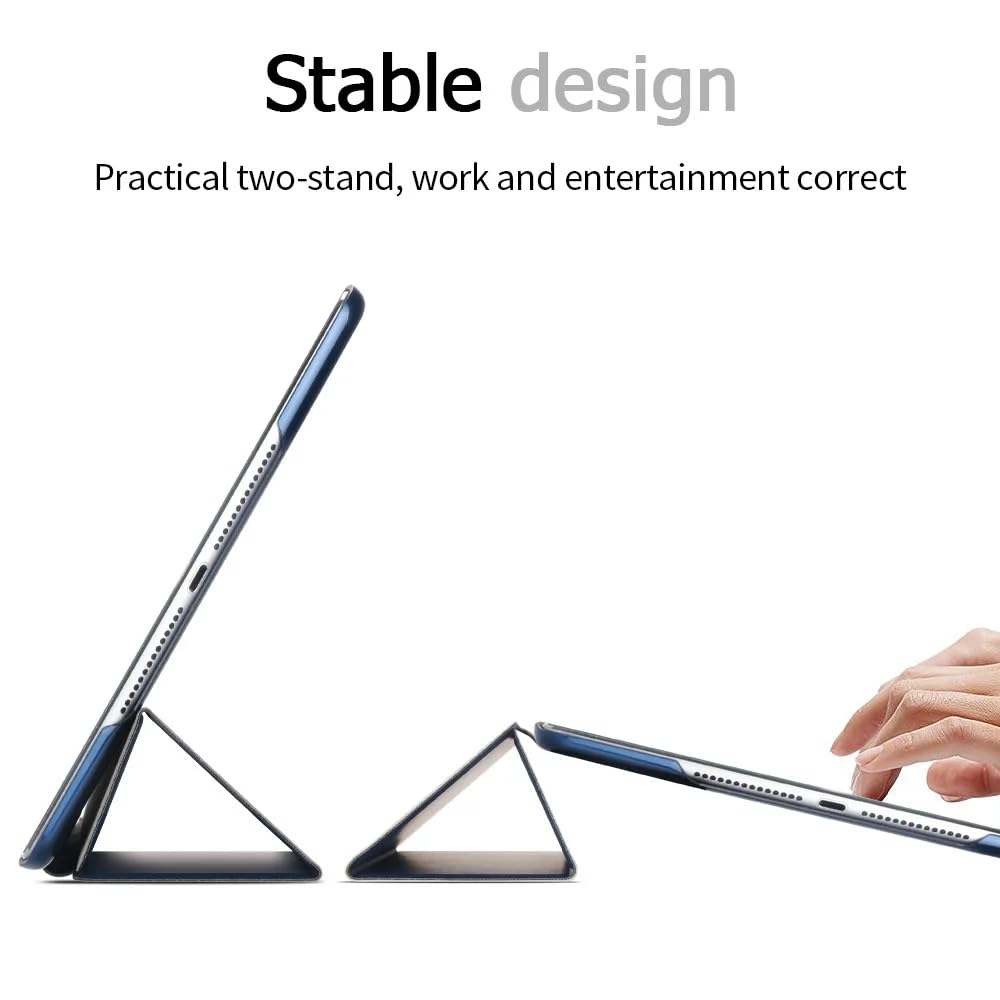 [SU] iPad 6th 5th Generation Case iPad 9.7 Inch Case 2018 2017 iPad Air Case iPad Air 2 Case Smart Folio Stand Protective With Back Cover Auto Wake Sleep