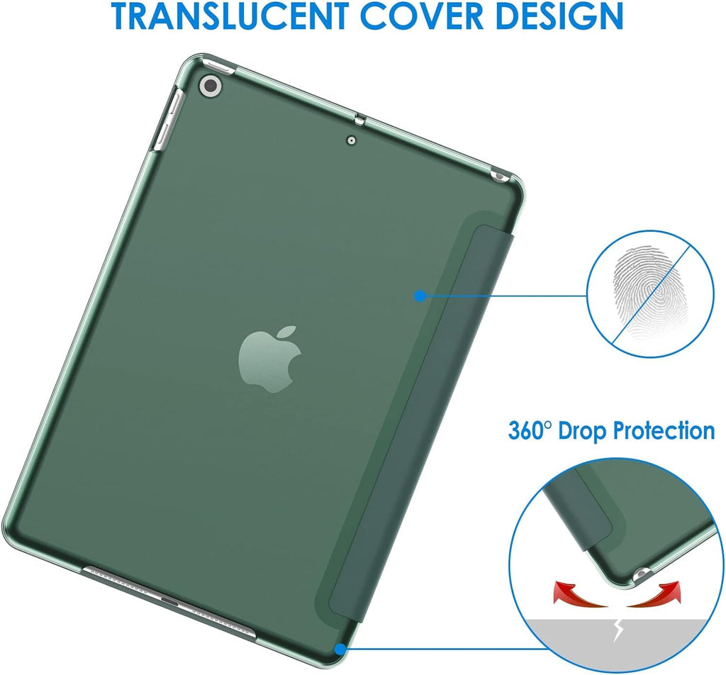 For Apple iPad 10.2 inch 9th/ 8th/ 7th Generation, Smart Magnetic Stand Case, Leather Cover with Magnetic Closure, Anti-Scratch and Lightweight Case (2021/2020/2019)