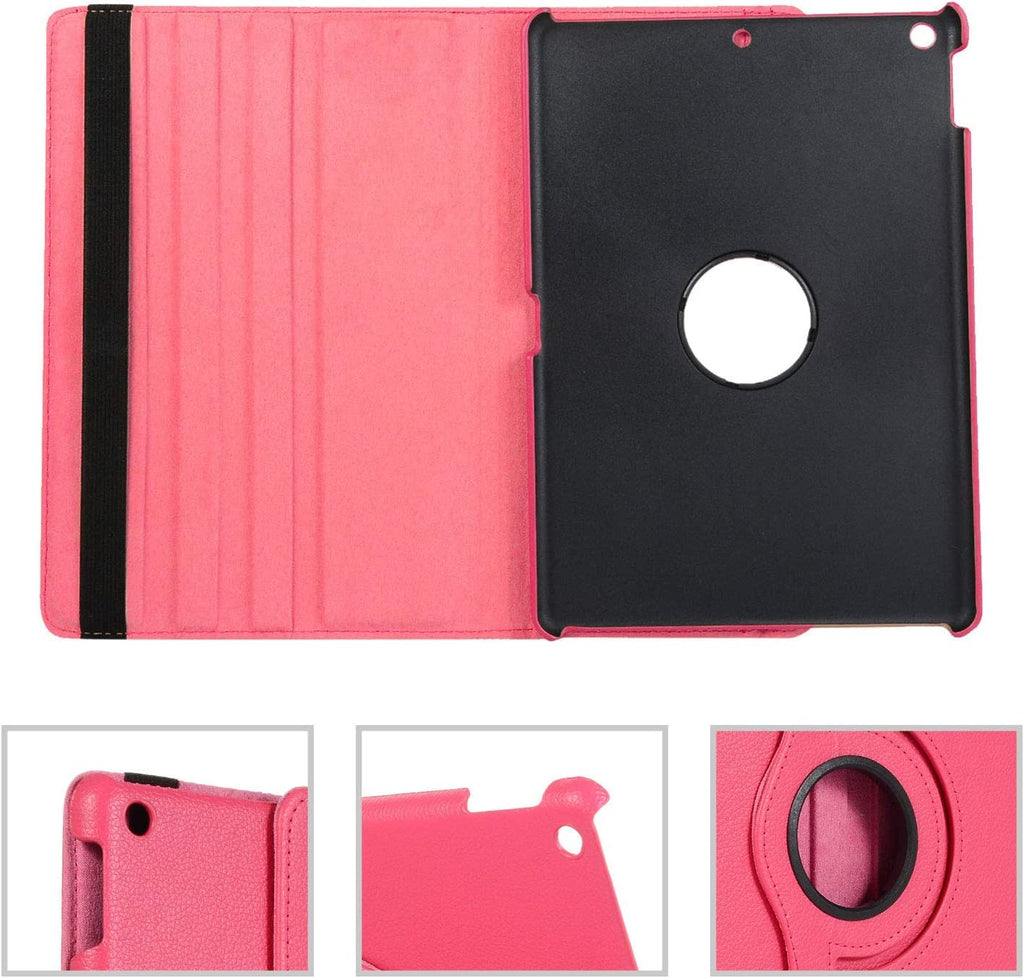 DV Rotating Case for iPad Pro 12.9 (2nd Gen) 2017 / iPad Pro 12.9 (1st Gen) 2015-360 Degree Rotating Stand Case with Smart Protective Cover Auto Sleep/Wake