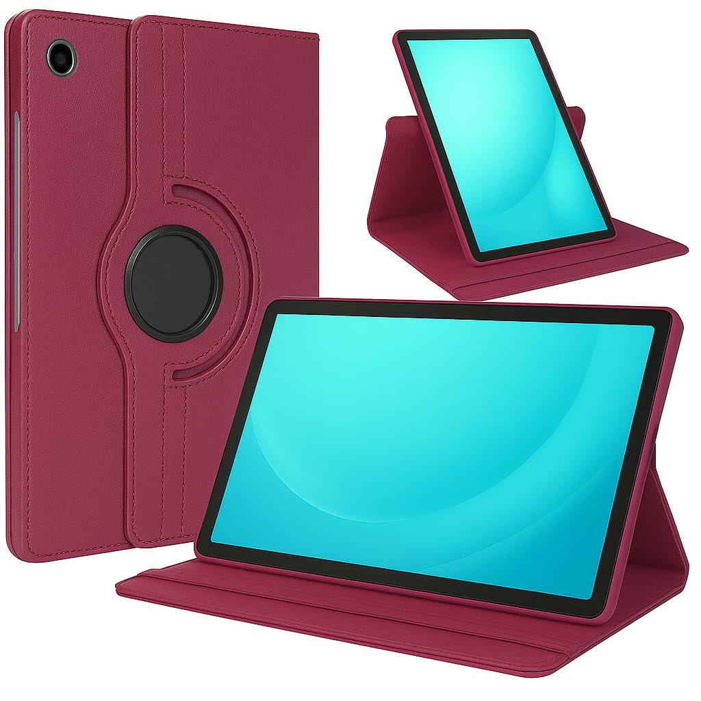 Case For Samsung Galaxy Tab A9 Plus 2023 / Tab A11 Plus (2025) 360 Degree Rotating Protective Cover, Smart Stand Case for 11 Inch Tablet, Compatible with A9+ A11+