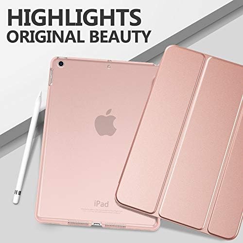 iPad 10.2 Case - Slim Hard Back Smart Cover for iPad 9th/8th/7th Generation