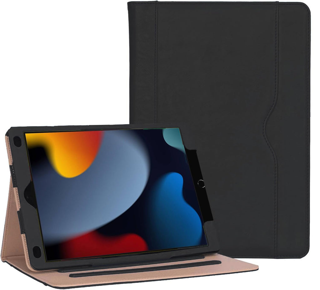 Leather Case for iPad 10.2 inch 9th Generation 2021,8th Gen 2020,7th Gen 2019 (iPad 7,iPad 8,iPad 9) Premium Leather Magnetic Flip Stand Cover for Apple iPad, Auto Wake/Sleep