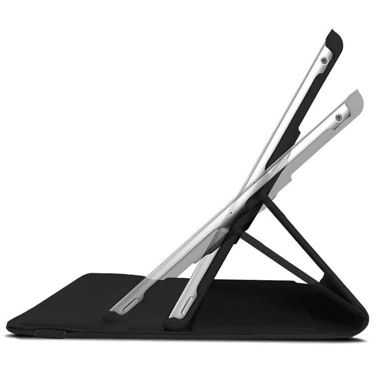 For iPad 10.2 Case 9th/8th/7th Generation (2021/2020/2019) 360 Leather Wallet Rotating Durable Protective Cover with Auto Wake/Sleep