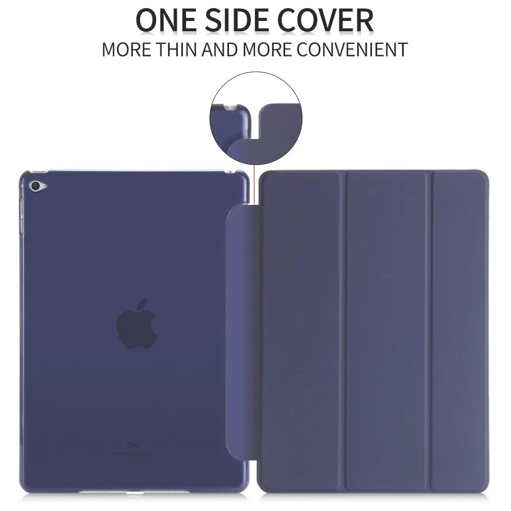 [SU] iPad 6th 5th Generation Case iPad 9.7 Inch Case 2018 2017 iPad Air Case iPad Air 2 Case Smart Folio Stand Protective With Back Cover Auto Wake Sleep