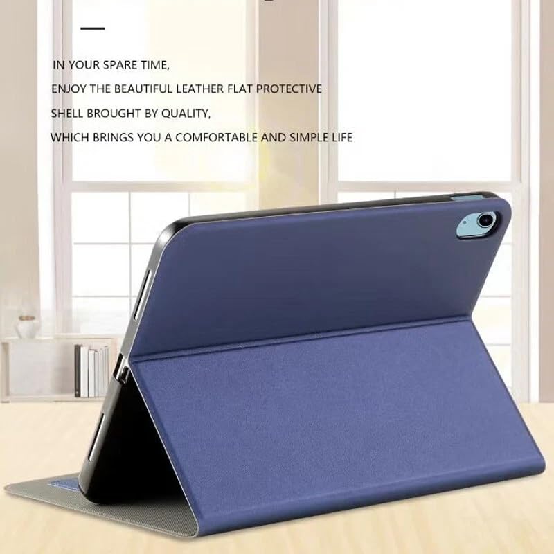 Case for iPad 11-inch (A16) 2025 and 10.9-inch 10th Gen 2022, Multi-Angle Stand Cover with Pencil Holder, Auto Sleep/Wake