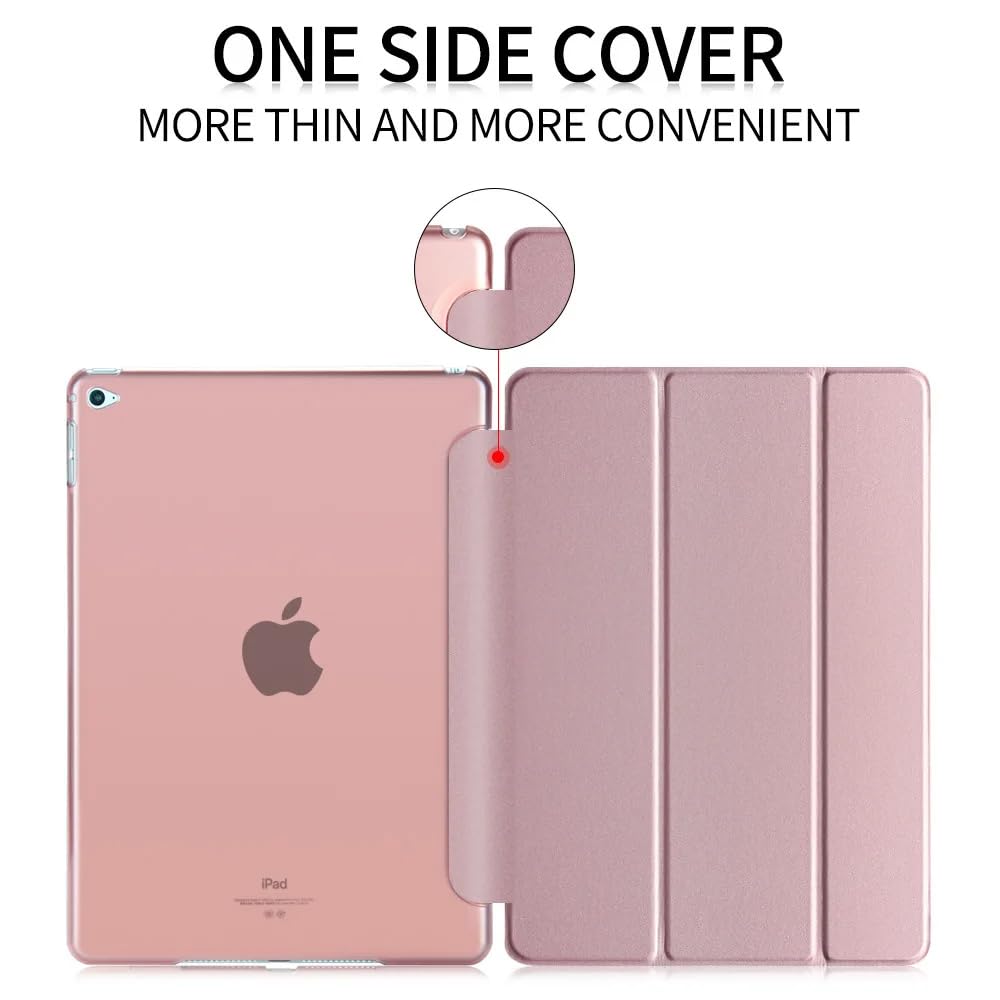 [SU] iPad 6th 5th Generation Case iPad 9.7 Inch Case 2018 2017 iPad Air Case iPad Air 2 Case Smart Folio Stand Protective With Back Cover Auto Wake Sleep