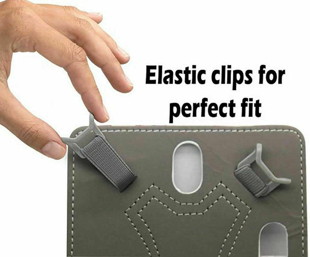 DV 10inch Tablet Case Cover - Universal Leather Stand Case Folio Cover Magic Leather 360° Rotating Case Fits for ALL 10" Inch & 10.1" Inch Android Tablets tab