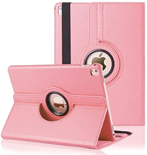 For iPad 10.2 Case 9th/8th/7th Generation (2021/2020/2019) 360 Leather Wallet Rotating Durable Protective Cover with Auto Wake/Sleep