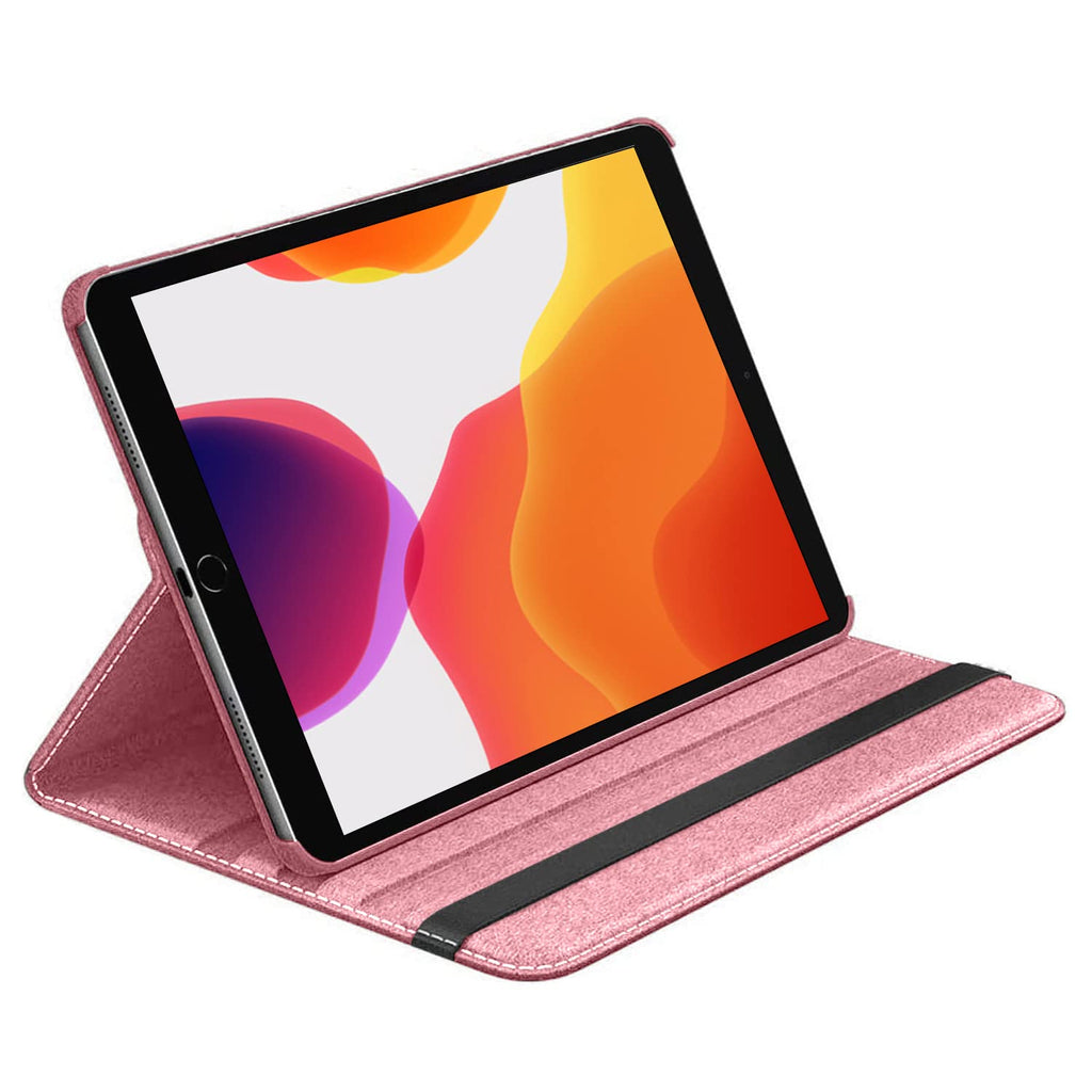 DV 360 Degree PU Leather Rotating Stand Swivel Case for iPad Mini 5 (A2126 / A2124 / A2133 / A2125), iPad Mini 4 (A1538 / A1550), Folio Cover, Hardback and Shockproof