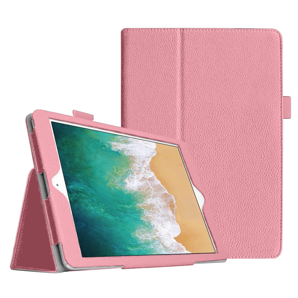 DV Smart Magnetic Stand Flip Case for 9.7'' iPad 6th 5th Generation, Magnetic Closure PU Leather Shockproof Cover, Pencil Holder, Fit Models A1954 / A1893 / A1823 / A1822 (2017/2018)