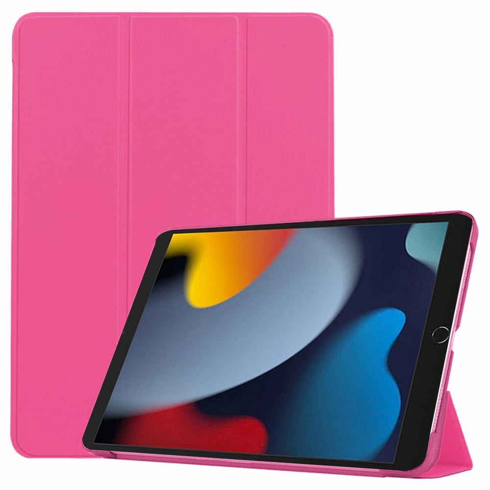iPad 10.2 Case - Slim Hard Back Smart Cover for iPad 9th/8th/7th Generation