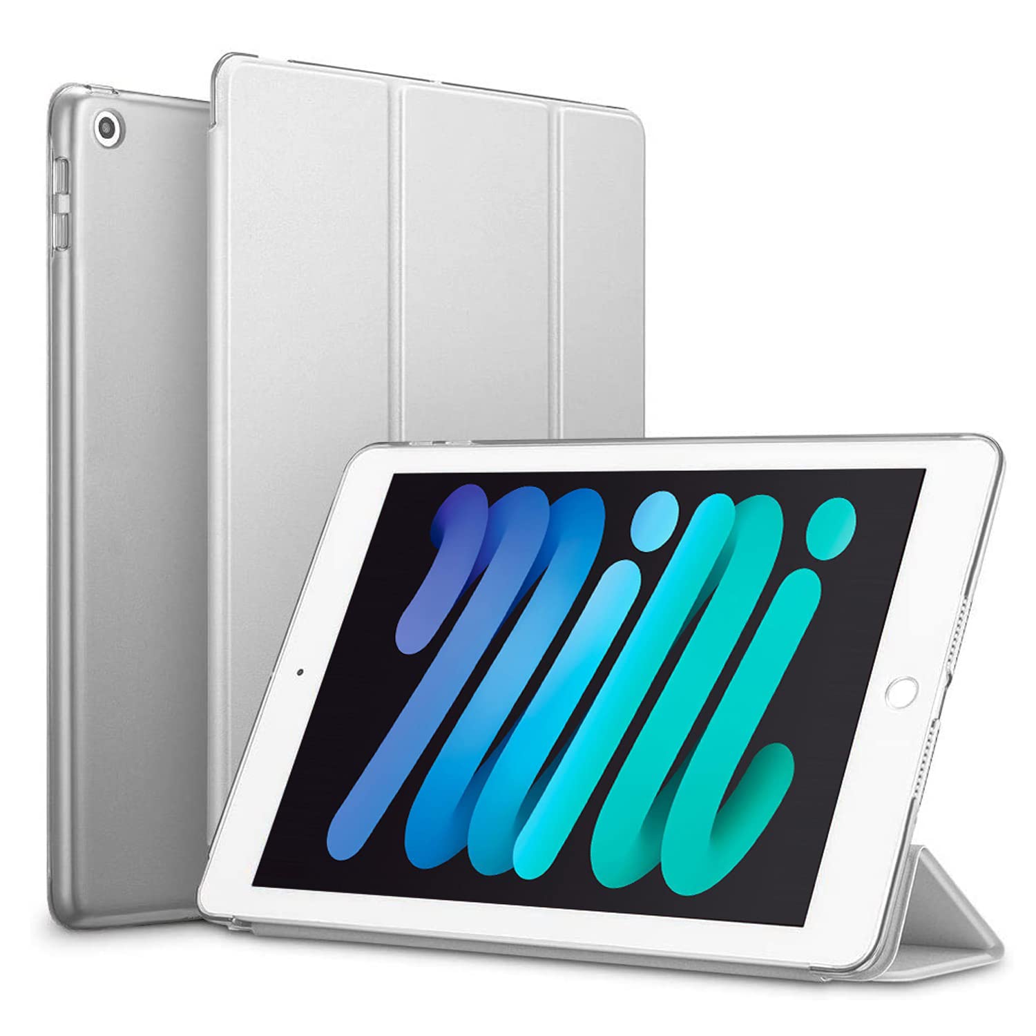 DV Smart Magnetic Stand Case for iPad Mini 5th 4th Generation - 7.9 inch, PU Leather with Translucent Frosted Back, Slim and Lightweight Case 2015/19