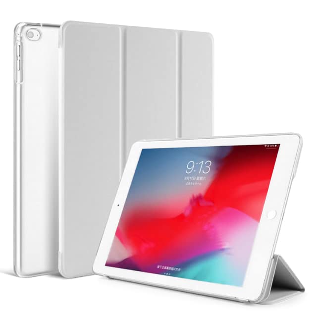 DV iPad 9.7 Inch 2017/2018 Smart Case Cover, Ultra Slim Lightweight Stand Case Shell with Translucent Back for Apple iPad 9.7 (Air, Air 2 2017, 2018) Auto Sleep&Wake