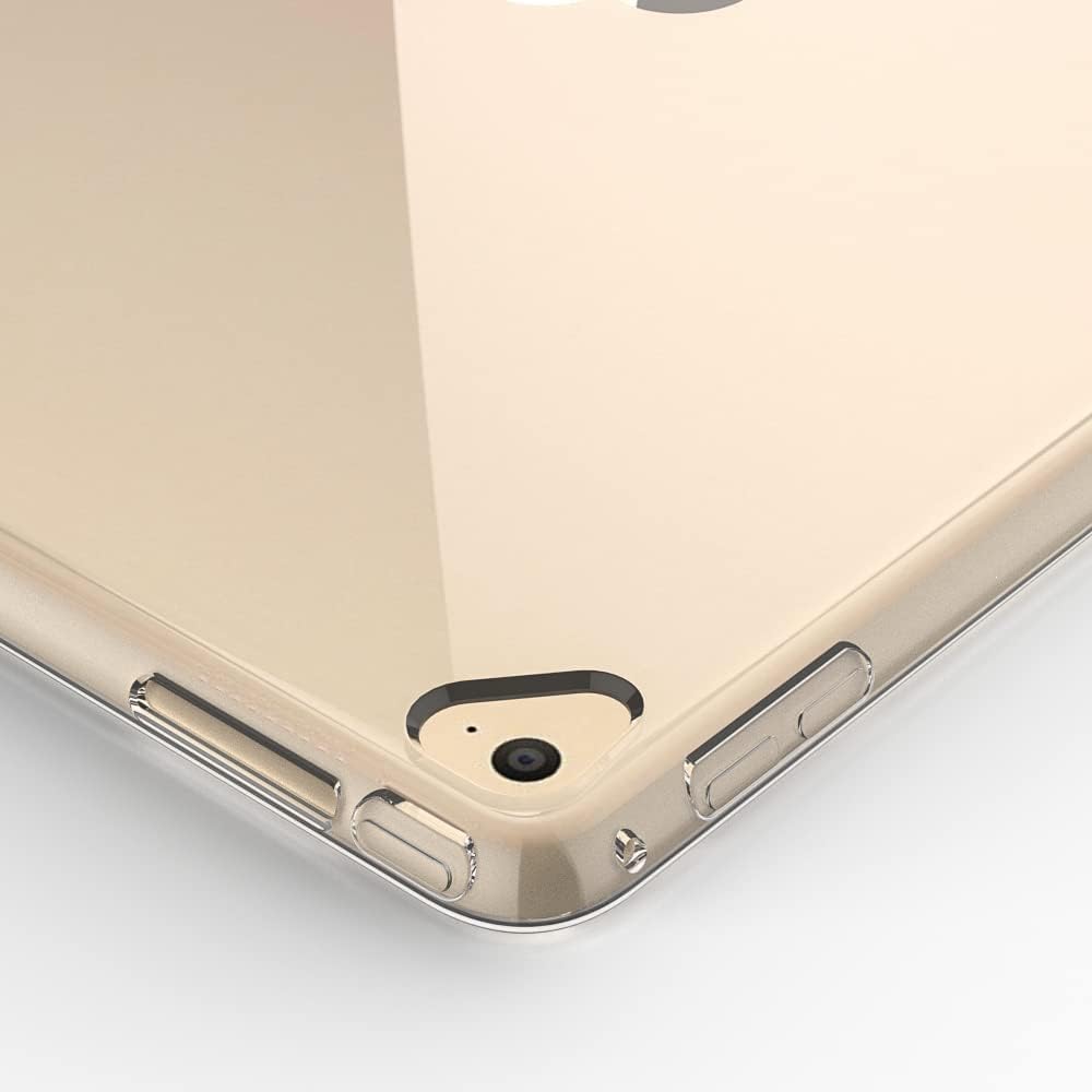 Clear Silicone Case for 2015/2017 iPad Pro 12.9 inches, Transparent, Flexible, Soft TPU Cover