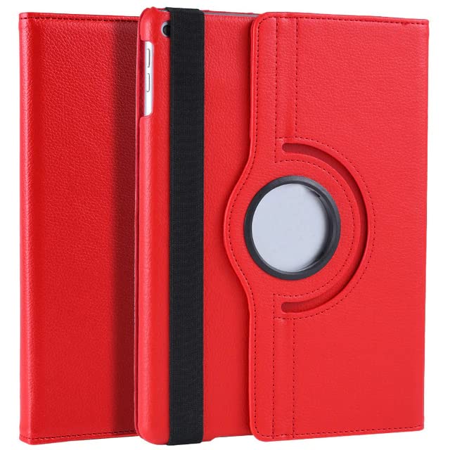 DV Rotating Case Fits iPad Pro 12.9 inch 1st Generation (A1652, A1584) and 2nd Gen (A1671, A1670, A1821), 360 Degree Rotating Smart Stand Folio Cover (2015-2017)