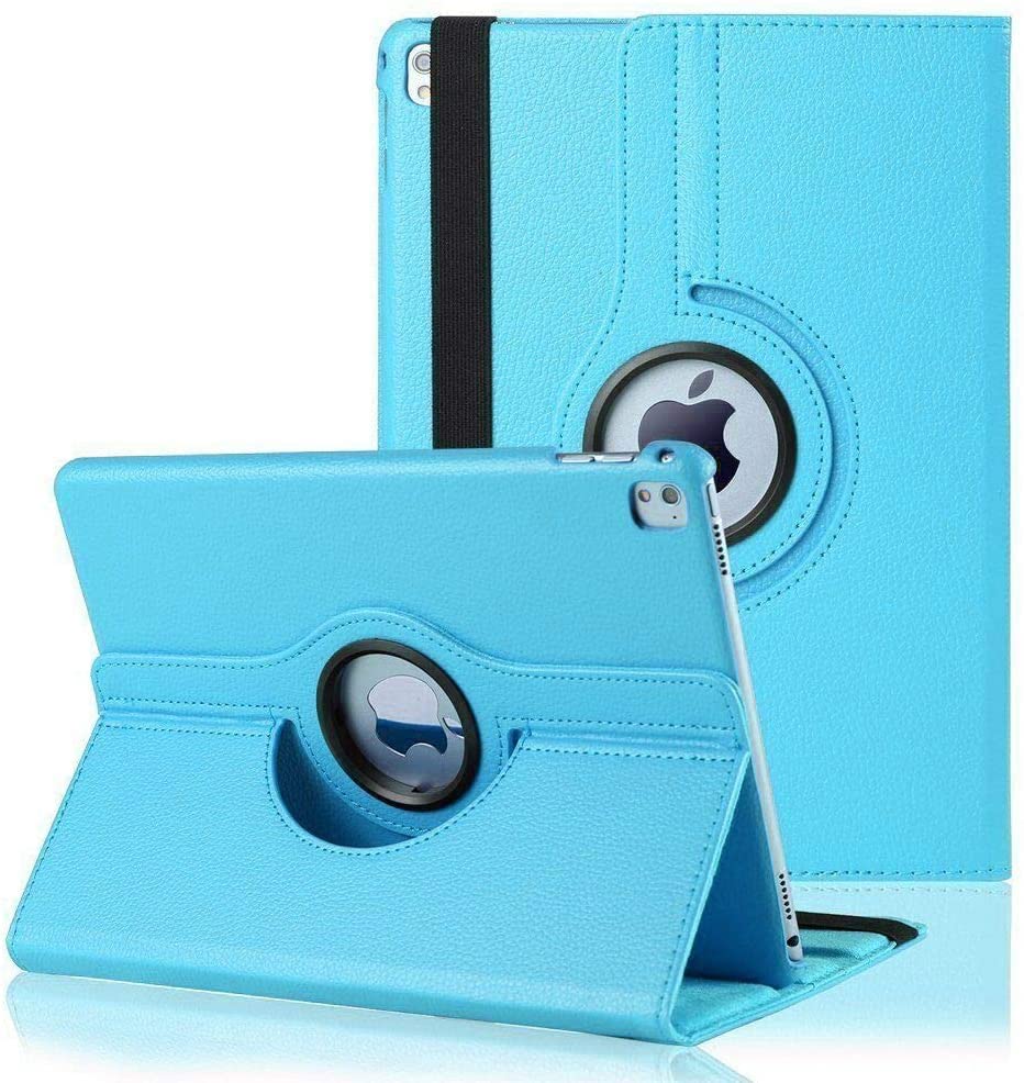 For iPad 10.2 Case 9th/8th/7th Generation (2021/2020/2019) 360 Leather Wallet Rotating Durable Protective Cover with Auto Wake/Sleep