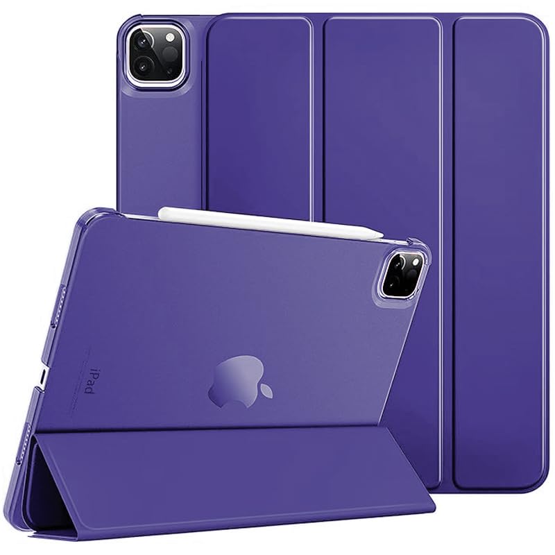 Selling United Case for iPad Pro 12.9-Inch (6th/5th Generation, 2022/2021 Model), Slim Stand Hard Back Shell Smart Cover with Auto Wake/Sleep