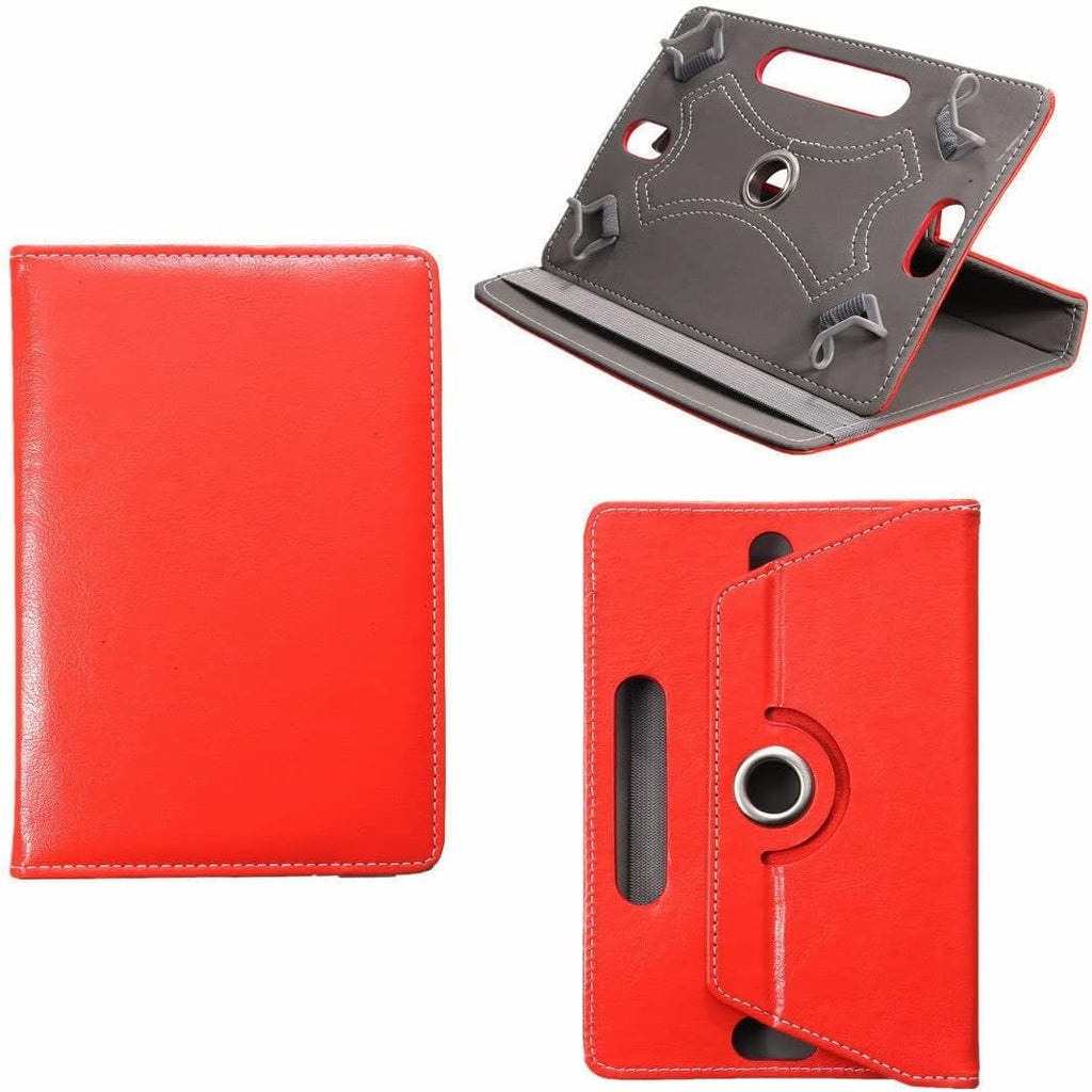DV 10inch Tablet Case Cover - Universal Leather Stand Case Folio Cover Magic Leather 360° Rotating Case Fits for ALL 10" Inch & 10.1" Inch Android Tablets tab